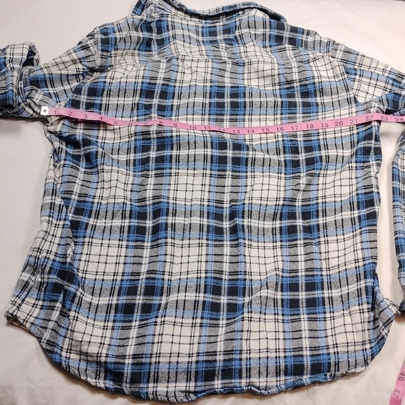 PD&C men's long sleeved button down flannel shirt sized 2X - Picture 8 of 8